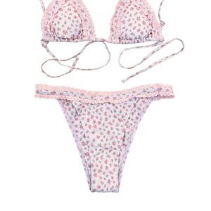 Strawberry Milk Mob Honey Glaze Bikini BOTTOMS - Size Medium